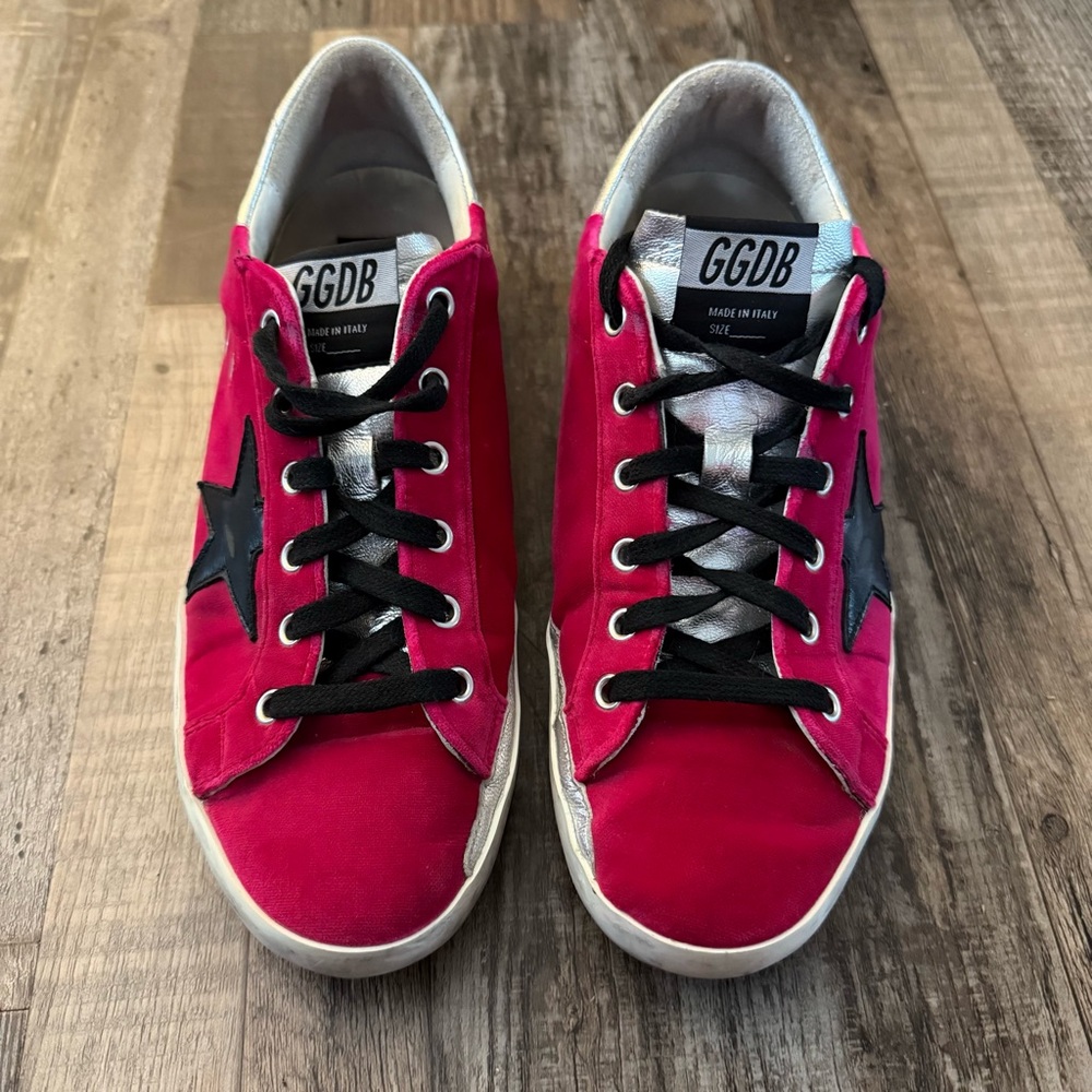 Golden Goose Pink Velvet Super -39